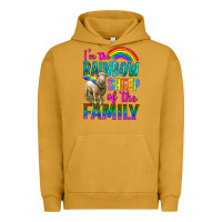 Pigment Peanut Butter I'm The Rainbow Sheep Of The Family Urban Hoodie - BundleAndBundleShop