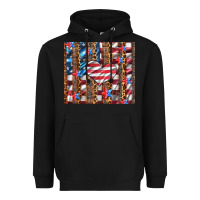 Black western usa flag heart and stars tumbler Heavyweight Hoodie - Artiststas