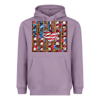 Lavender western usa flag heart and stars tumbler Heavyweight Hoodie - Artiststas