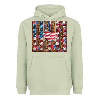 Matcha western usa flag heart and stars tumbler Heavyweight Hoodie - Artiststas