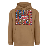 Toasted Coconut western usa flag heart and stars tumbler Heavyweight Hoodie - Artiststas