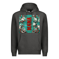 Charcoal Heather western mama Premium Hoodie - NancyCooperArtShop