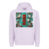 Lilac western mama Premium Hoodie - NancyCooperArtShop
