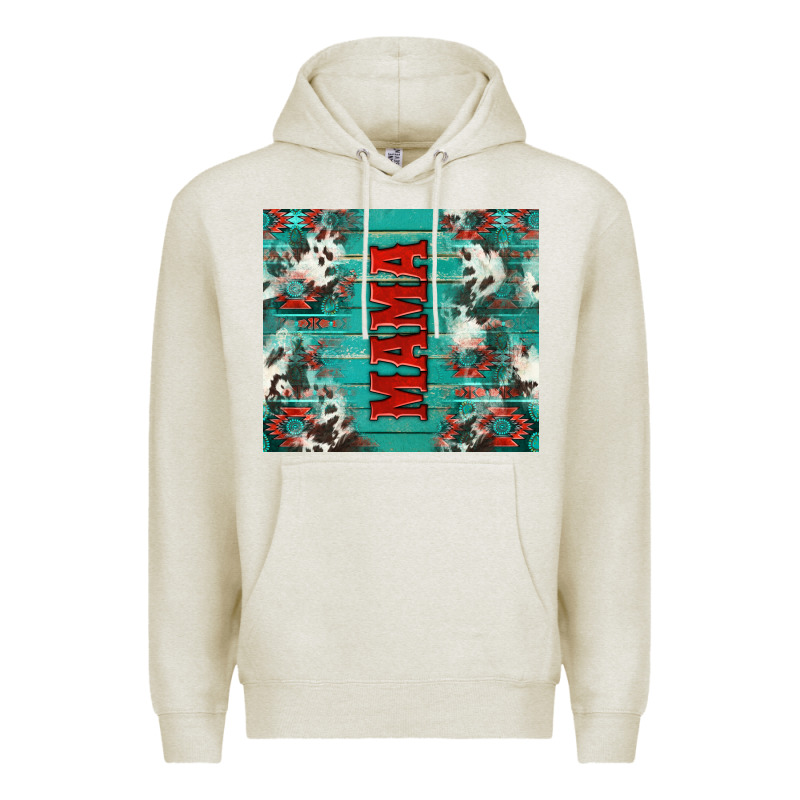 Western Mama Premium Hoodie by NancyCooperArtShop | Teevron