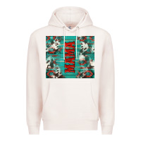 Pale Pink western mama Premium Hoodie - NancyCooperArtShop