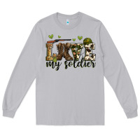 Moon Dust love my soldier Long Sleeve Tee - Zillion Design Studio