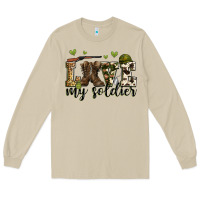 Mushroom love my soldier Long Sleeve Tee - Zillion Design Studio