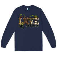 Navy love my soldier Long Sleeve Tee - Zillion Design Studio