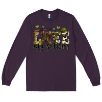Plum love my soldier Long Sleeve Tee - Zillion Design Studio