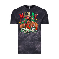 Cloud Black Merry and bright black girl sneakers Vintage Tee - RanaPortraitStore