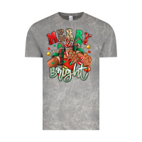 Cloud Rock Merry and bright black girl sneakers Vintage Tee - RanaPortraitStore