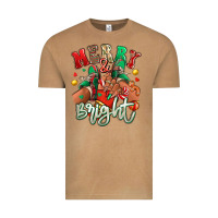 Vintage Camel Merry and bright black girl sneakers Vintage Tee - RanaPortraitStore