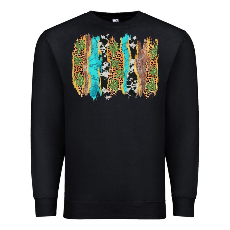 Western Brushstrokes Premium Sweatshirt by AdoDesignShop | Teevron