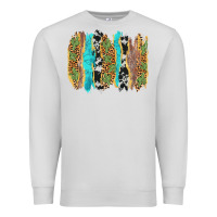 Dove Grey western brushstrokes Premium Sweatshirt - AdoDesignShop