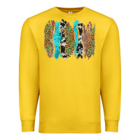 Lemon western brushstrokes Premium Sweatshirt - AdoDesignShop