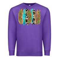 Purple western brushstrokes Premium Sweatshirt - AdoDesignShop