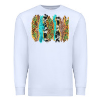 White western brushstrokes Premium Sweatshirt - AdoDesignShop
