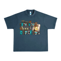 Midnight Navy more espresso less depresso Urban Heavy Tee - Zillion Design Studio