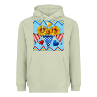 Matcha patriotic celebration Heavyweight Hoodie - BundleAndBundleShop