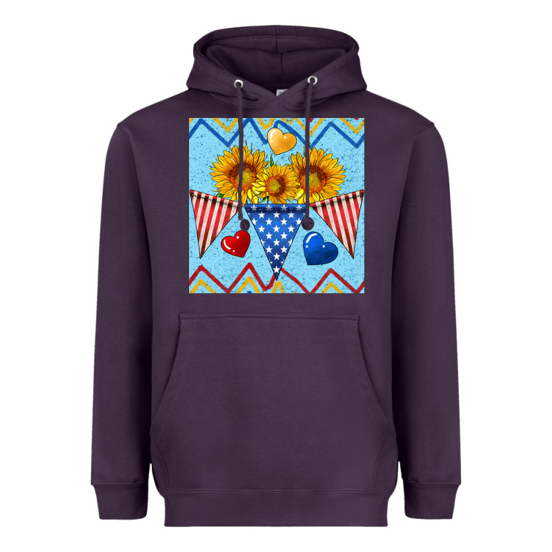 Patriotic Celebration Heavyweight Hoodie by BundleAndBundleShop | Teevron
