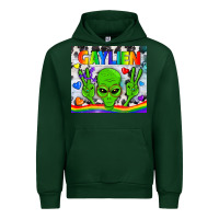 Forest Green LGBTQ Gaylien Tumbler Urban Hoodie - BundleAndBundleShop