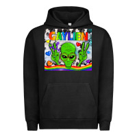 Pigment Black LGBTQ Gaylien Tumbler Urban Hoodie - BundleAndBundleShop