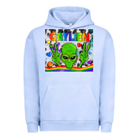 Pigment Grape Ice LGBTQ Gaylien Tumbler Urban Hoodie - BundleAndBundleShop