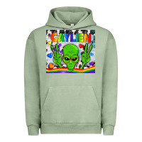Pigment Oil Green LGBTQ Gaylien Tumbler Urban Hoodie - BundleAndBundleShop