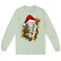 Matcha christmas goat Long Sleeve Tee - RanaPortraitStore
