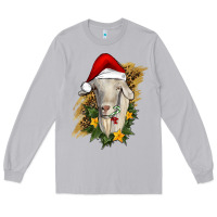 Moon Dust christmas goat Long Sleeve Tee - RanaPortraitStore