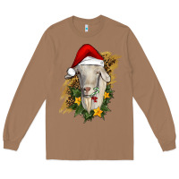 Toasted Coconut christmas goat Long Sleeve Tee - RanaPortraitStore