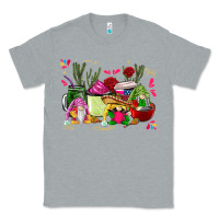Heather Grey mexican gnomes with coffee cups Classic Tee - CTS Tumbler Store