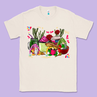 Mexican Gnomes With Coffee Cups Classic Tee Designed By Cts Tumbler Store