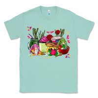 Seafoam mexican gnomes with coffee cups Classic Tee - CTS Tumbler Store