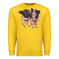 Lemon cute baby pigs Premium Sweatshirt - Artiststas