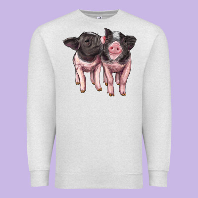 Cute Baby Pigs Premium Sweatshirt Designed By Artiststas