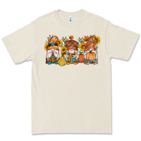 Bone fall gnomes pumpkin sunflowers Premium Tee - Artiststas