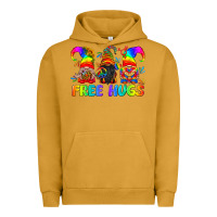 Pigment Peanut Butter LGBTQ Free Hugs Gnomes Urban Hoodie - BundleAndBundleShop