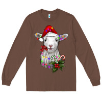 Chestnut christmas baby sheep Long Sleeve Tee - RanaPortraitStore