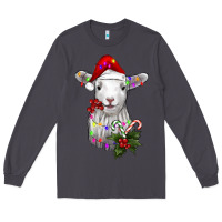 Smoke christmas baby sheep Long Sleeve Tee - RanaPortraitStore