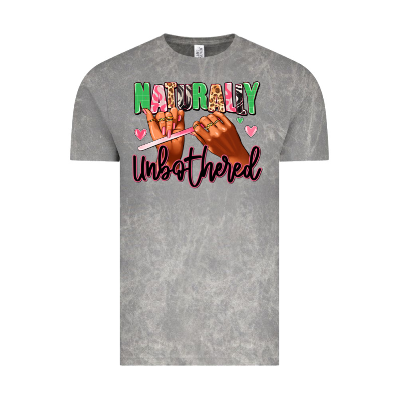 Naturally Unbothered Afro Nails Vintage Tee by RanaPortraitStore | Teevron