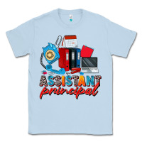 Dusty Blue assistant principal Classic Tee - Zillion Design Studio