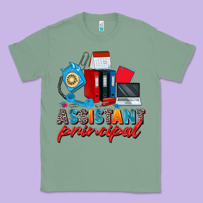 Assistant Principal Classic Tee Designed By Zillion Design Studio