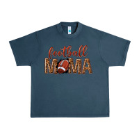 Midnight Navy football mama Urban Heavy Tee - texasbilliewilder
