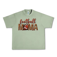 Oil Green football mama Urban Heavy Tee - texasbilliewilder