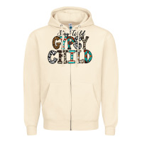 Sandshell stay wild gypsy child Zipper Hoodie - CowhideDigitalArt