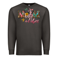 Smoke mom vibes baby pigs Premium Sweatshirt - Artiststas