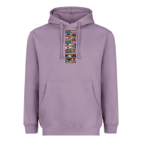 Lavender usa flag and western patterns  penwraps Heavyweight Hoodie - Artiststas