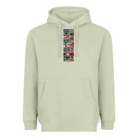 Matcha usa flag and western patterns  penwraps Heavyweight Hoodie - Artiststas