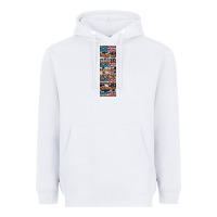 White usa flag and western patterns  penwraps Heavyweight Hoodie - Artiststas